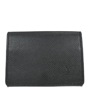 Louis Vuitton 2018 Taiga Envelope Carte de Visite NM Cardholder M64595 Small Good