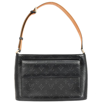 Louis Vuitton 2002 Blue Monogram Mat Alston Shoulder Bag M55125