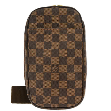 Louis Vuitton 2009 Damier Pochette Gange Body Bum Bag N48048