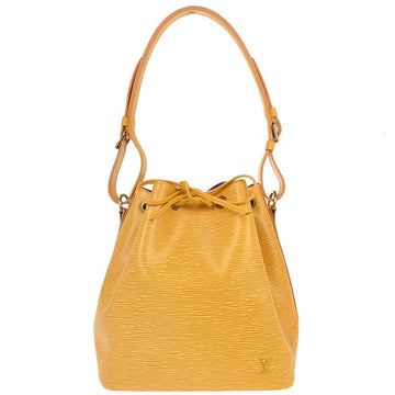 Louis Vuitton 1998 Yellow Epi Petite Noe Shoulder Bag M44109