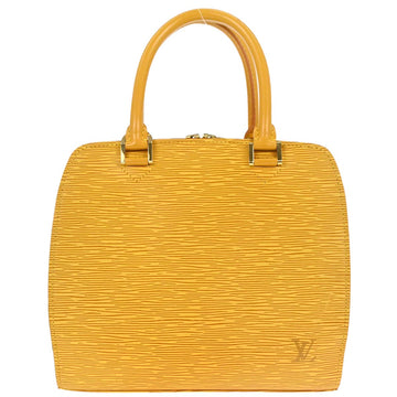 Louis Vuitton 2001 Yellow Epi Pont Neuf Handbag M52059