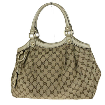Gucci Sukey  Canvas Shoulder Bag ()