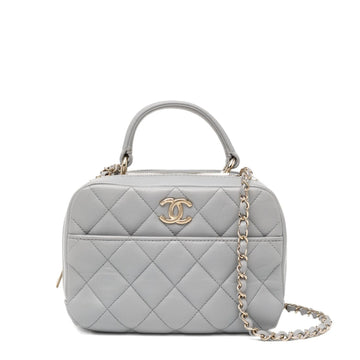 Mini Trendy CC Bowler Bag Grey