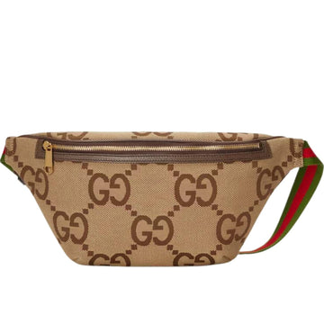 GG JUMBO GG BELT BAG BROWN 39CM