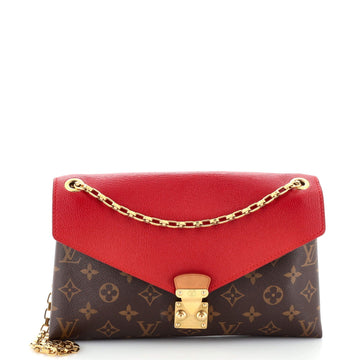 Pallas Chain Shoulder Bag Monogram Canvas and Leather