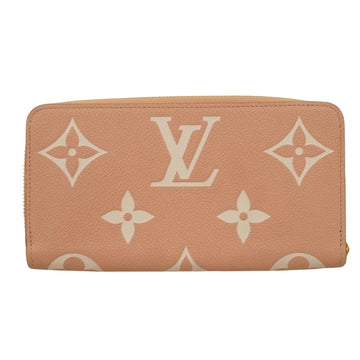 Louis Vuitton Long Portefeuille Zippé  Leather Wallet
