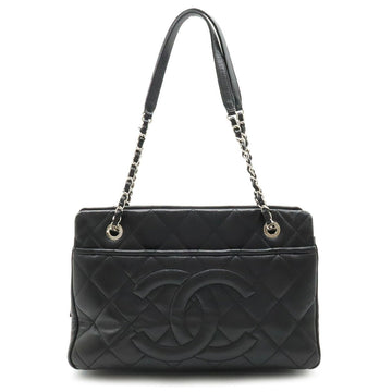 Chanel Caviar Skin Matelasse Coco Mark 2way Bag A67294
