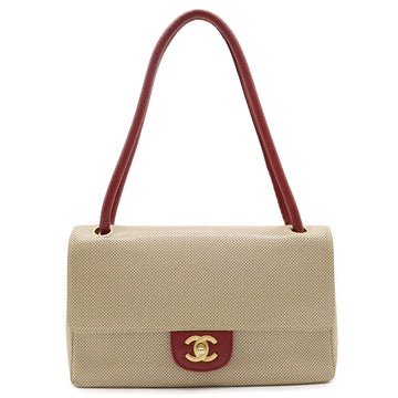 Top Quality Chanel Leather Coco Mark Shoulder Bag