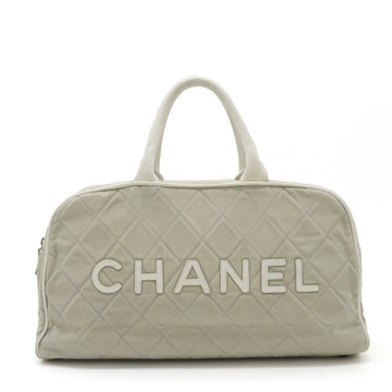 Chanel Sports Line Matelasse Canvas Leather Handbag