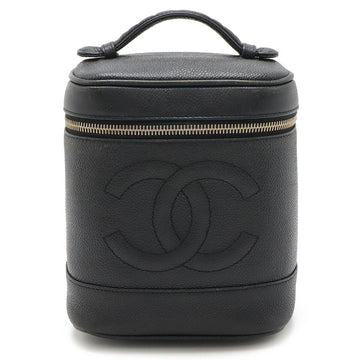 Top Quality Chanel Leather Vanity Bag Handbag Black