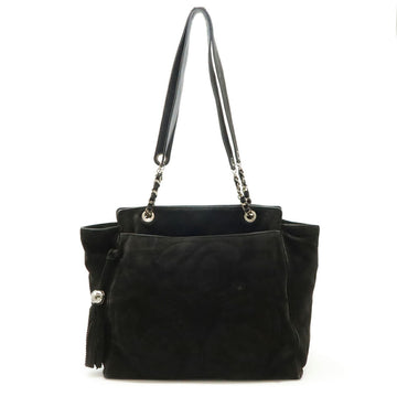 Chanel Suede Triple Coco 2way Bag