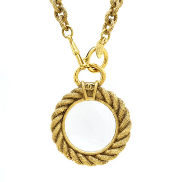 Chanel GP Loupe Necklace Necklace