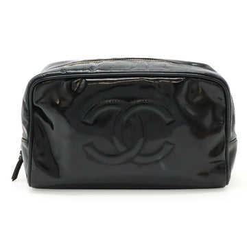 Chanel Patented Leather Pouch