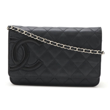 Chanel Calfskin Cambon Line Chain Wallet Shoulder New 1:1 Bags A46646