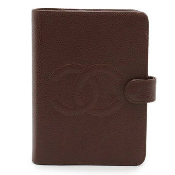 Chanel Coco Mark Caviar Leather Agenda Cover