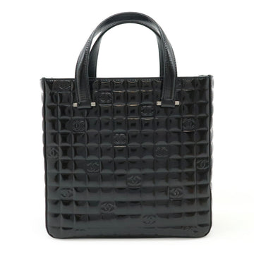 Chanel Choco Bar Patent Leather Tote Bag