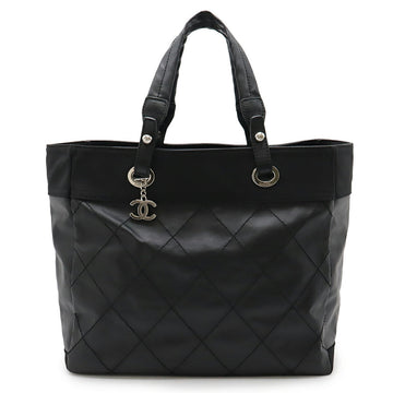 Chanel Paris Biarritz Coated Canvas Tote Bag