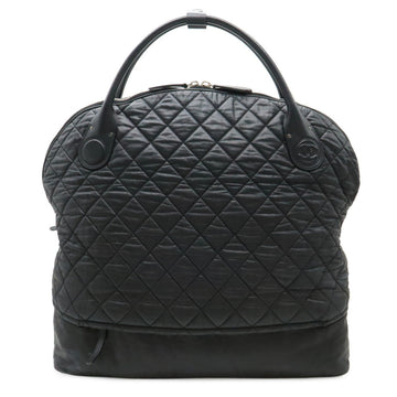 Chanel Coco Cocoon Leather Boston Bag