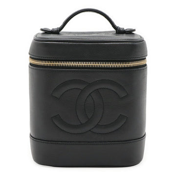 Chanel Coco Mark Caviar Skin Vanity Bag