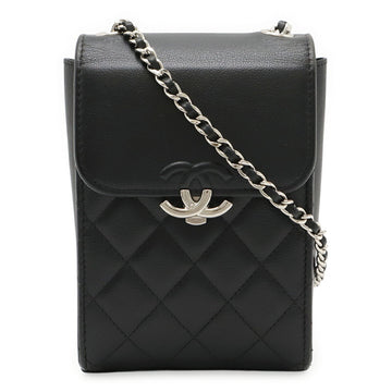Chanel Half Coco Leather Mini Chain Shoulder Bag