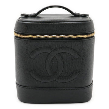 Chanel Coco Mark Caviar Skin Vanity Bag