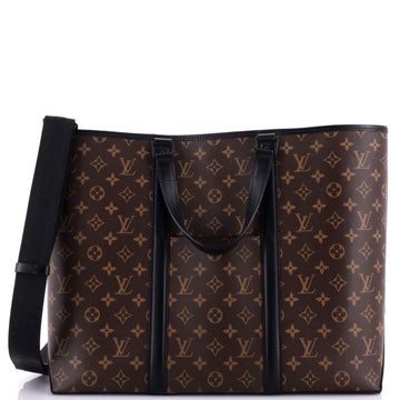 Weekend Tote Macassar Monogram Canvas GM