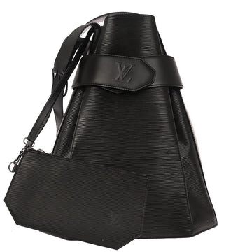 Louis Vuitton 1996 Black Epi Sac Depaule GM Shoulder Bag M80155