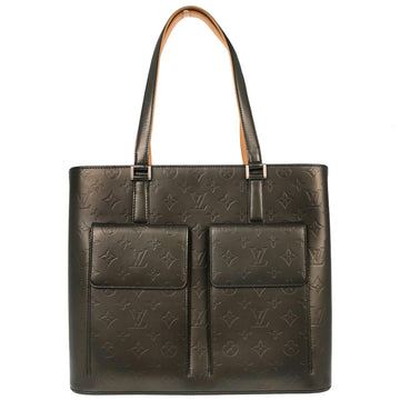 Louis Vuitton 2002 Black Monogram Mat Wilwood Tote Bag M55102