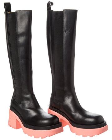 Bottega Veneta Flash Leather Boot ( )