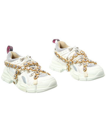 Gucci Flashtrek Leather & Mesh Sneaker ( )