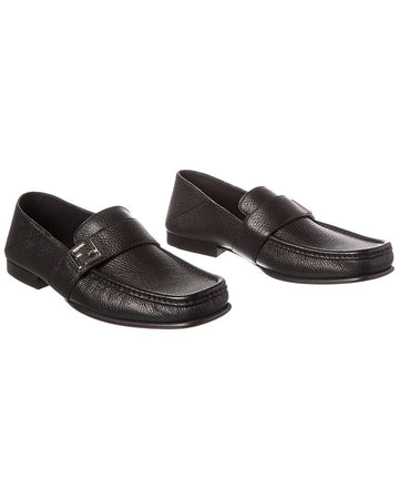 Fendi Ff Leather Loafer ( )