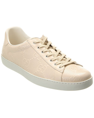 Gucci Interlocking G Leather Sneaker