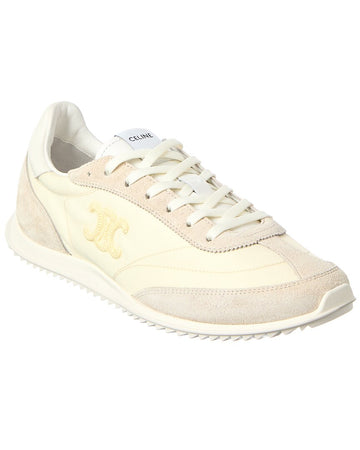 Celine Racer Nylon & Suede Sneaker