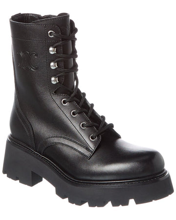 Celine Triomphe Leather Boot