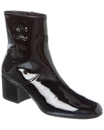 Celine Triomphe Zipped  Bootie