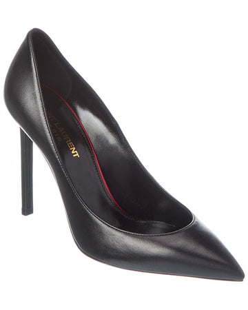 Saint Laurent Anja 105 Escarpin Leather Pump