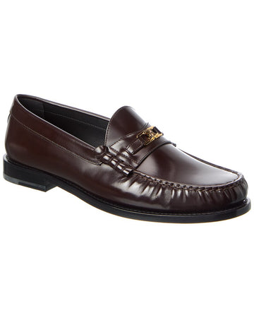 Celine Luco Leather Loafer