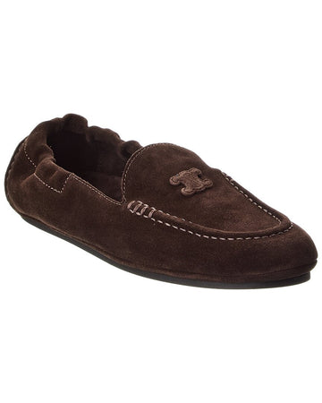 Celine Adam Suede Loafer