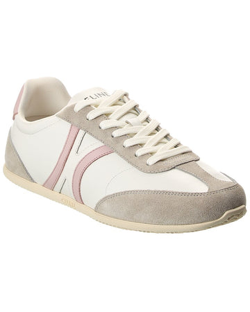 Celine Jogger Leather & Suede Sneaker