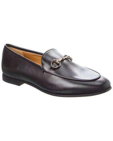 Gucci Jordaan Leather Loafer