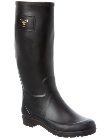 Celine Rubber Rain Boot