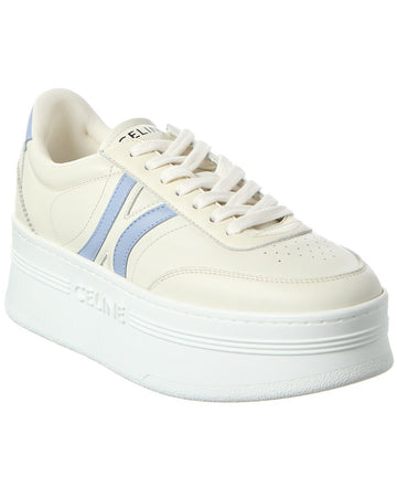 Celine Block Leather Platform Sneaker