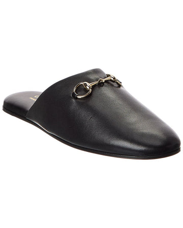 Gucci Horsebit Leather Mule