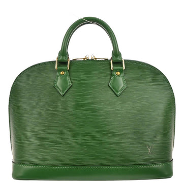 Louis Vuitton 1999 Green Epi Alma Handbag M52144