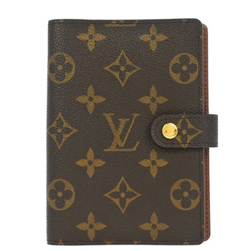 Louis Vuitton Monogram Agenda PM Notebook Cover R20005 Small Good