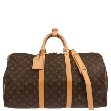 Louis Vuitton Monogram Keepall Bandouliere 50 Duffle Bag M41416