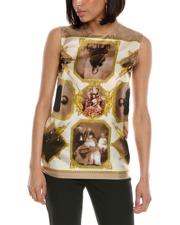 Burberry Montage Silk Top