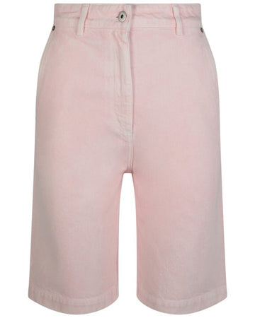 Burberry Leather-Trim Jean