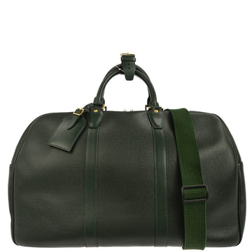 Louis Vuitton Green Taiga Kendall PM 2way Travel Handbag M30124