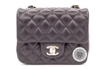 Top Quality Chanel A35200 Y04059 Classic CC Flap Black / 94305 Leather Mini Shoulder Bags Pbhw
